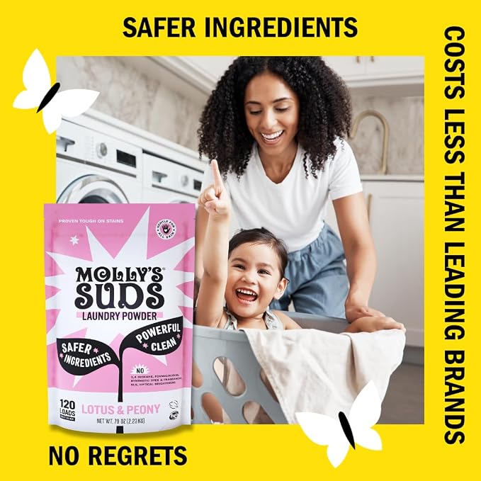 Molly's Suds Original Laundry Detergent Powder | Clean Laundry Detergent Powder - Image 4