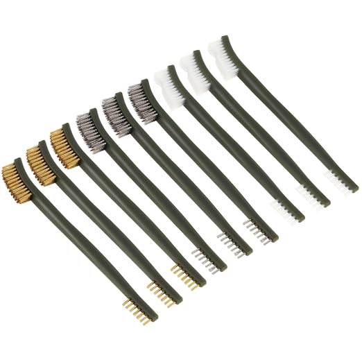 OriGlam Mini Wire Brush Set, Paint and Dirt Remover, Cleaning Welding Slag and by OriGlam