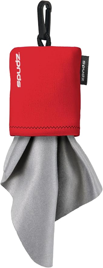 SPUDZ Ultra Microfiber Lens Cleaner – Closable Pouch, Washable – by ALPINEINNOVATIONS