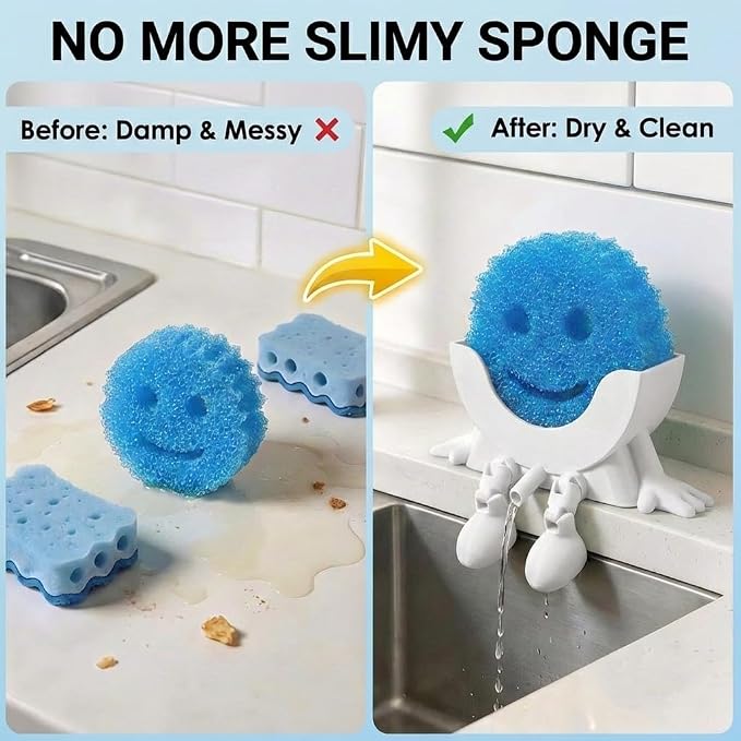 Creative Hanging Sponge Holder - Image 3