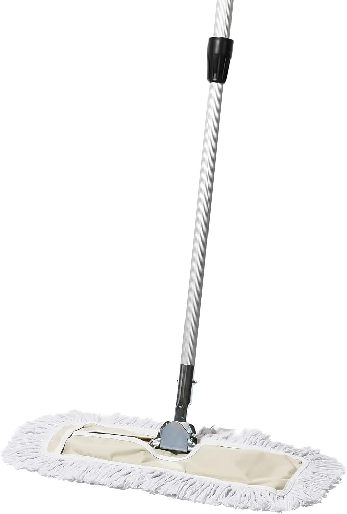 Commercial Dust Mop – 18 Inch Floor Sweeper by TidyTools