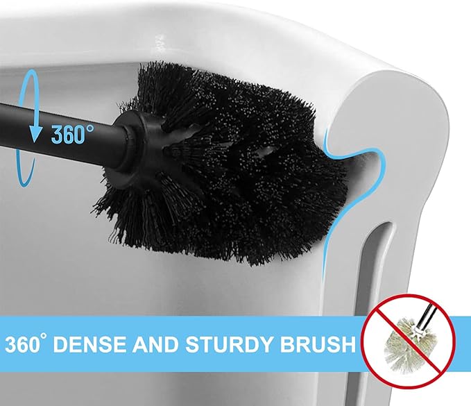 Rustic Deep & Sturdy Toilet Bowl Brush - Image 5