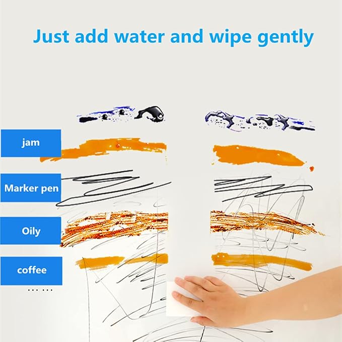 Magic Sponges Eraser, 10 Pack Melamine Sponge in Bulk, 2X Density, Long Lasting - Image 2