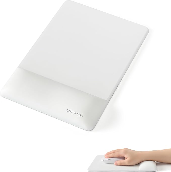 univo colors Design-Wave Wrist Rest Mouce Pad, PE Mouse Sliding by UnivoColors