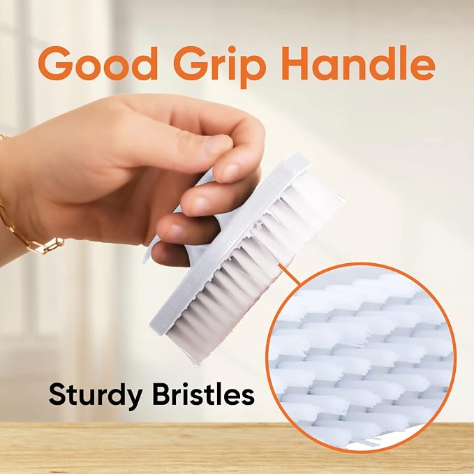 Superio Nail Brush for Cleaning Fingernails, Nail Scrubber Brush, Toe Foot - Image 3