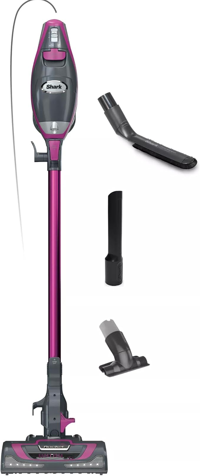 Shark HV371 Rocket Pro DLX Corded Stick, Removable Hand Vacuum, Advanced Swivel by Shark