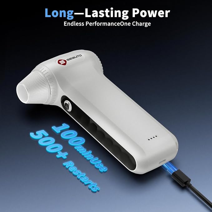 Electric Air Duster 200000RPM Brushless Motor, Cordless Compressed Air Blower - Image 5