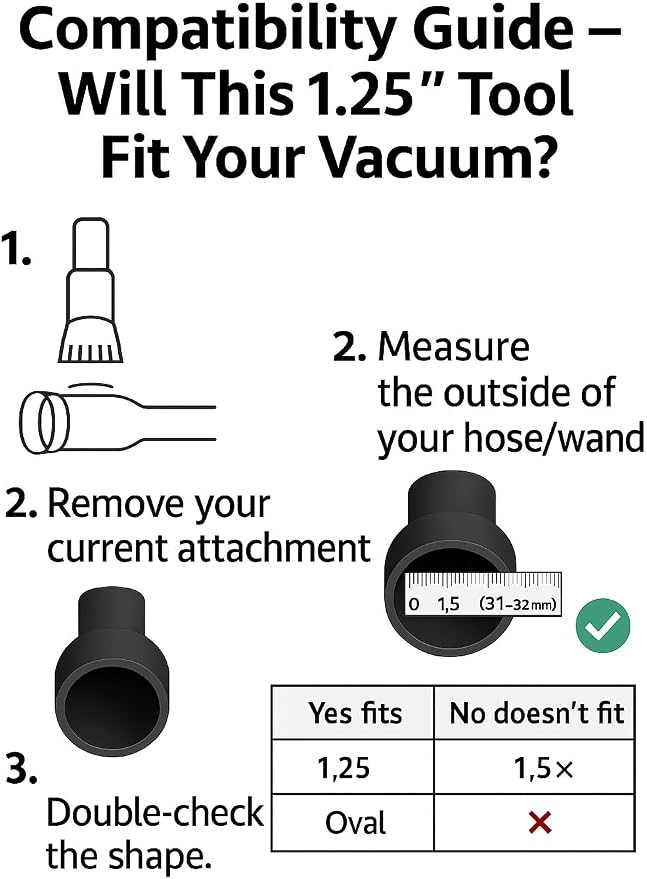 MP Maresh Products Soft Touch Deluxe Vacuum Cleaner Brush Attachment, Horse - Image 9