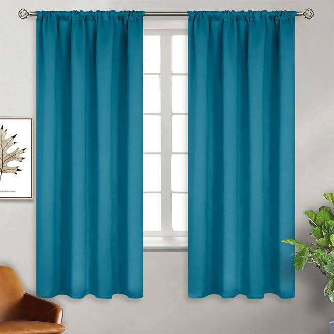 BGment Peacockblue Blackout Curtains - Image 6