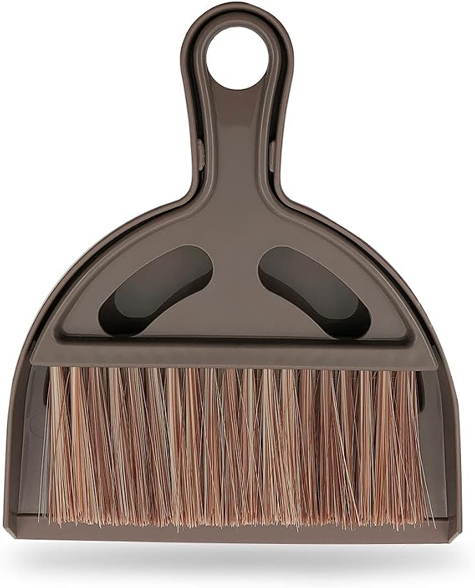 Mini Broom and Small Dustpan Brush by Householdcleaningutensils