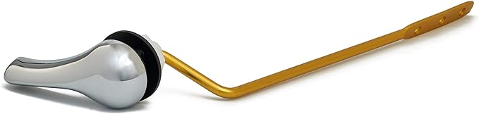 Qualihome Universal Toilet Tank Flush Lever, Chrome Finish Handle by Qualihome