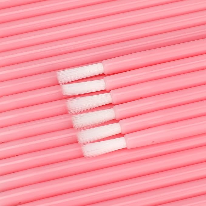 G2PLUS 100Pcs Lip Brush, Nylon Lipstick Gloss Applicator, Disposable Nail - Image 6