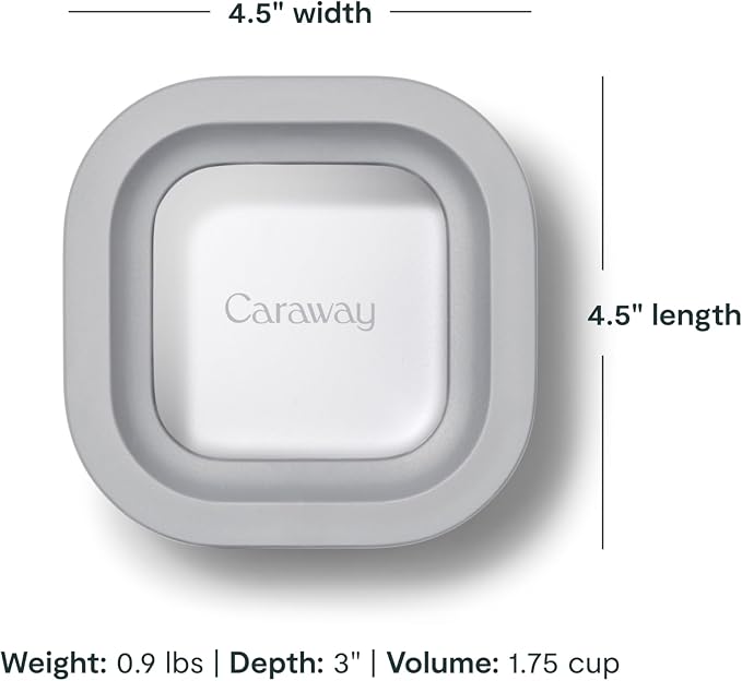 Caraway 2pc Glass Food Storage Set - Image 3