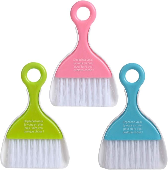 Saim Mini Dustpan and Brush Set, Kids Hand Broom and Dust Pan - Image 3