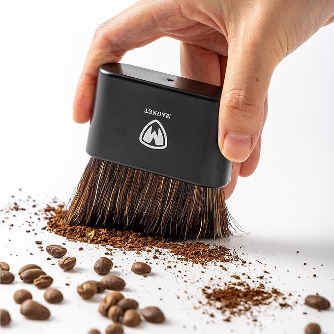Magnet Professional Coffee Grinder Cleaning Brush Coffee Brush Handling by MAGNET