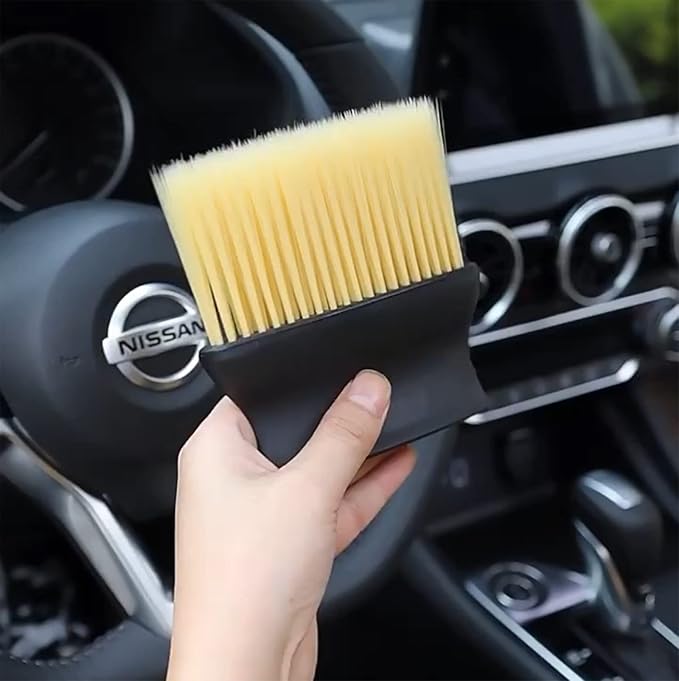 Auto Interior Dust Brush, Car Cleaning Brushes Duster, Soft Bristles Detailing - Image 3