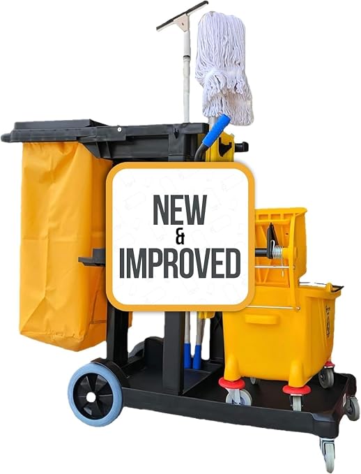 Simpli-Magic Commercial Cleaning Cart by Simpli-Magic