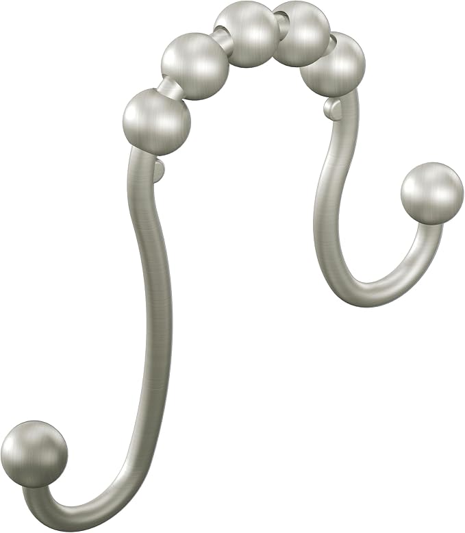 Moen Brushed Nickel Shower Curtain Rings by Moen