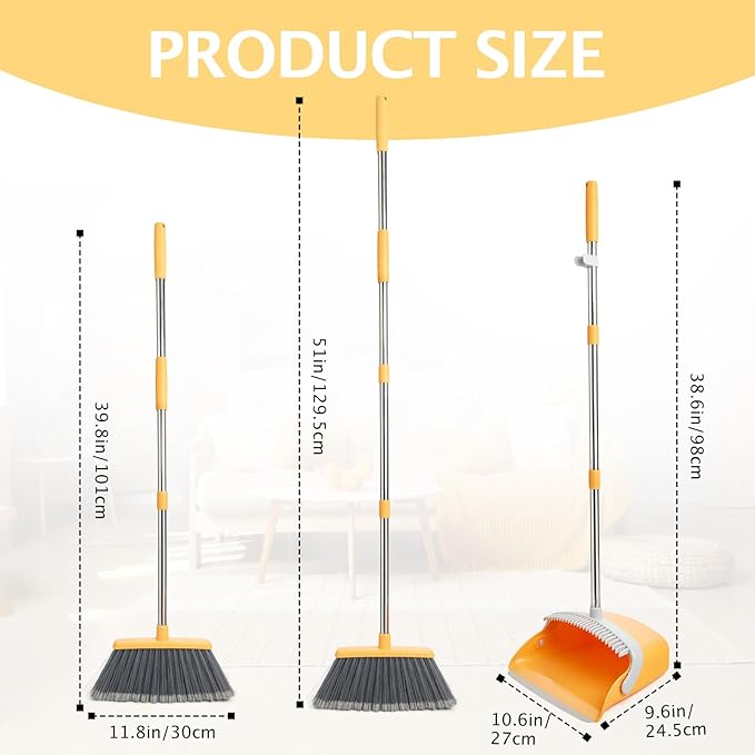 Broom and Dustpan Set, Dustpans - Image 2