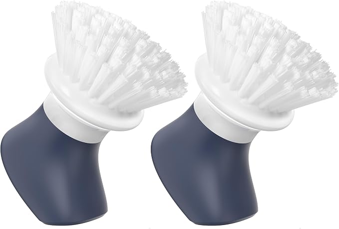Dish Scrub Brush, Self-Standing Palm Brush by ROSEOK