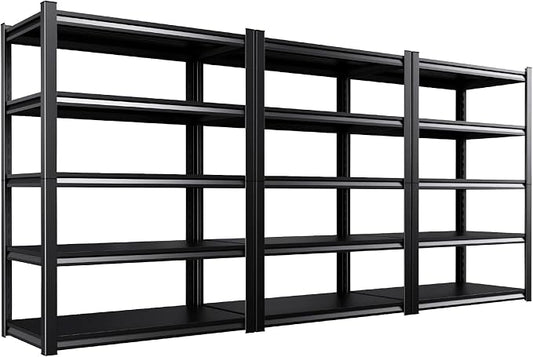 Set of 3 Garage Shelving by Unknown