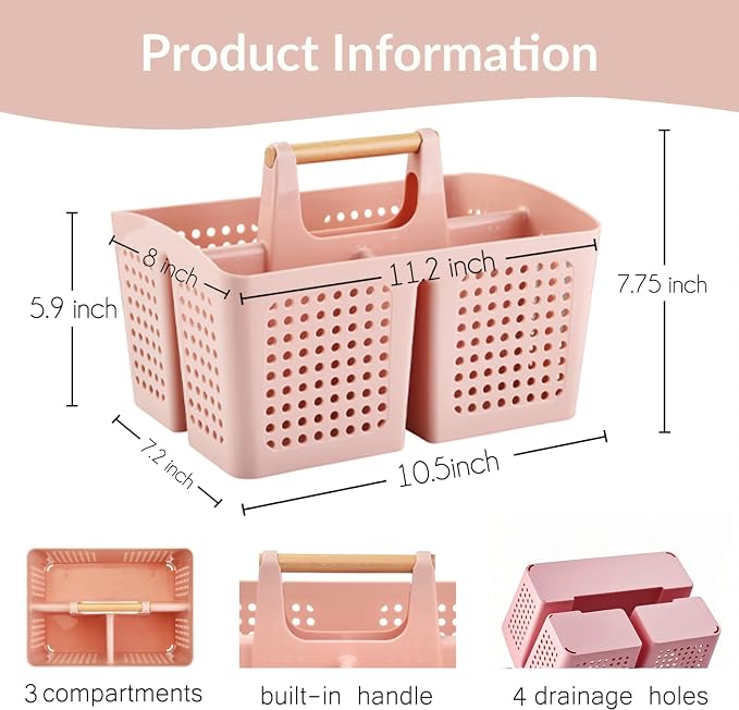 Portable Shower Caddy Basket - Image 2