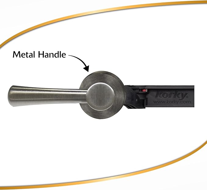 Korky Strong Arm Metal Toilet Handle and Lever - Image 3