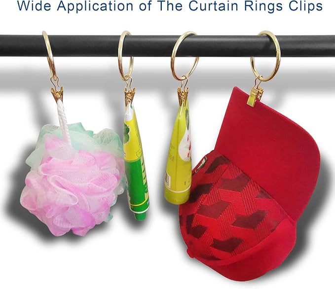 100 Pack Metal Curtain Rings - Image 8