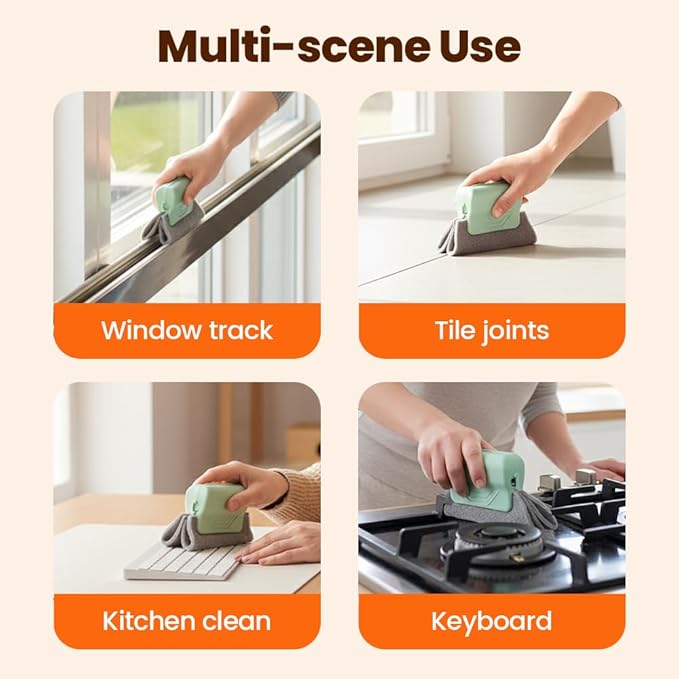 Kruggo Magic Window Track Cleaner, 2026 New Seal Cleaner Tool, Creative Cleaner - Image 6