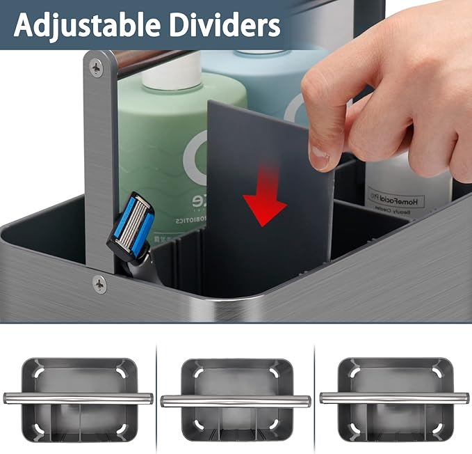 Portable Shower Caddy Dorm: Compact Bathroom Caddy Organizer - Image 4