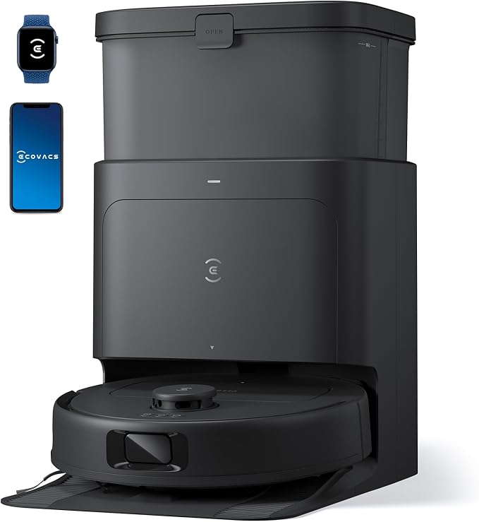 ECOVACS DEEBOT N30 PRO OMNI Robot Vacuum and Mop, 10000Pa Suction, TruEdge by ECOVACS