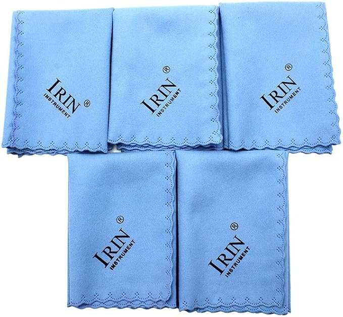 5pcs Microfiber Polishing Cleaning Cloth by Mowind