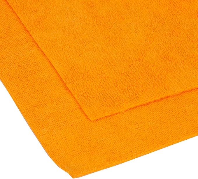 Maxshine Universal Orange Microfiber Tear-Away Towel Roll | 30 Reusable 12”x12” - Image 7