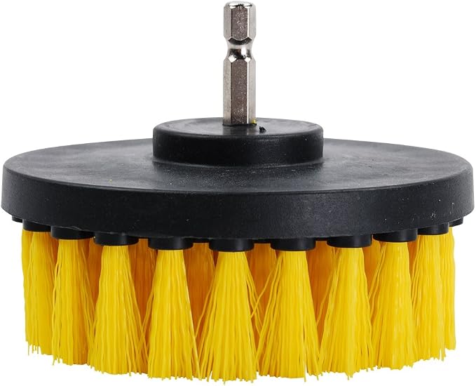 HIFROM 2 PCS, Soft and Medium Drill Brush Power Scrubbing Brush Drill Attachment - Image 4