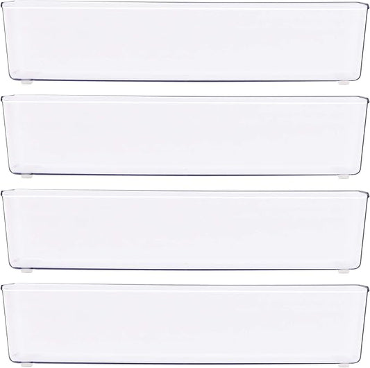 Simple Houseware Clear Drawer Organizer - Image 2