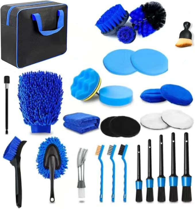 30Pcs Car Detailing Brush Set, Car Detailing Kit, Car Cleaning Kit, Car by LVSENLIN
