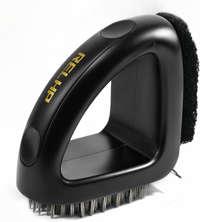 4-in-1 Grill Brush Combined BBQ Brush, Ultra Safe & Heavy-Duty Grill Cleaner by Unknown