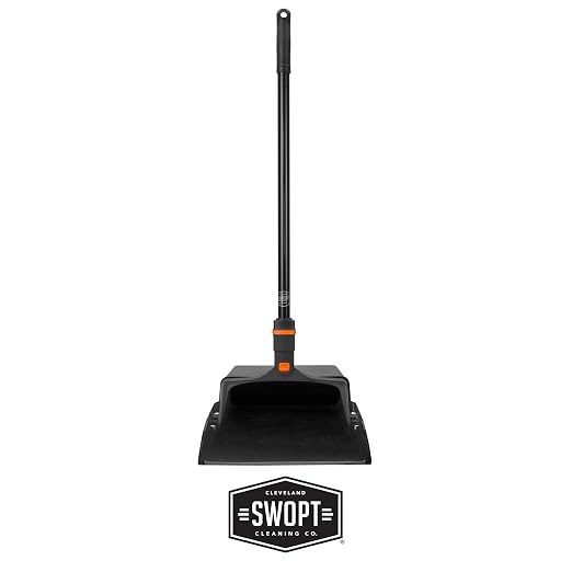 SWOPT 12” Upright Dustpan, Standard Combo – Ergonomic Design Eliminates Need to - Image 8