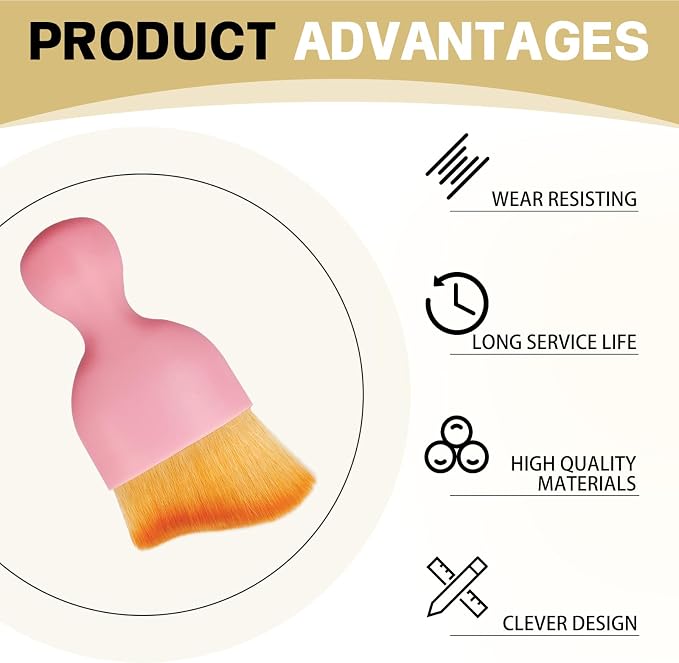 1Pcs Auto Soft Hair Brush Advanced Car Interior Detailing Brush - Image 4