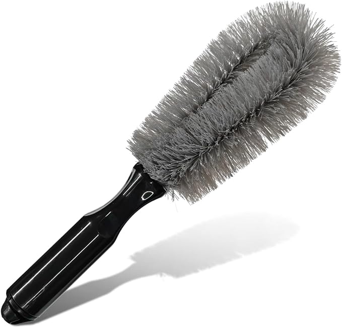 Car Wheel & Tire Wash Brush, Soft Bristle Car Wheel Detailing Cleaning Brush by Unknown