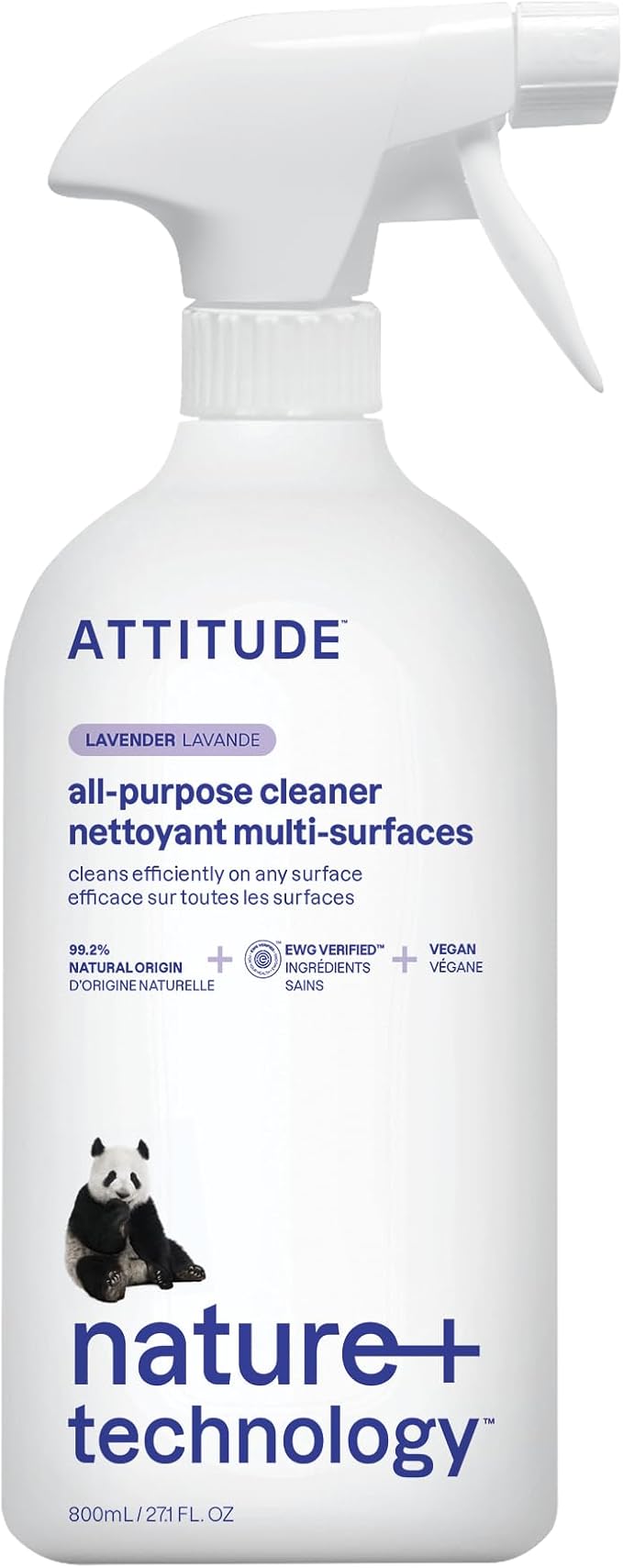 ATTITUDE All Purpose Cleaner Spray, EWG Verified, Made by ATTITUDE