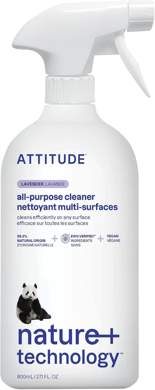 ATTITUDE All Purpose Cleaner Spray, EWG Verified, Made by ATTITUDE