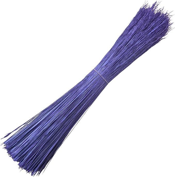 20" or 16" Broom Corn, 1/2 lbs Bundles, Hand Dyed by Meckley Brooms by Unknown