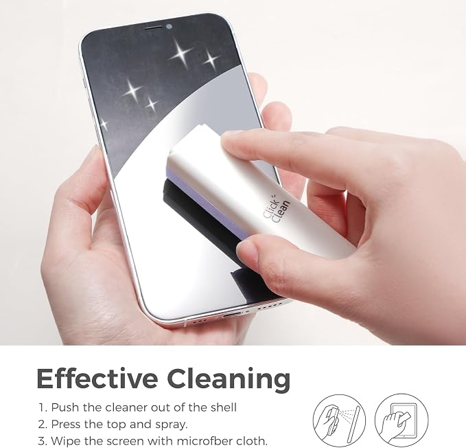 CLICK CLEAN Screen Cleaner, Fingerprint Proof Screen Cleaner Spray, All-in-One - Image 5