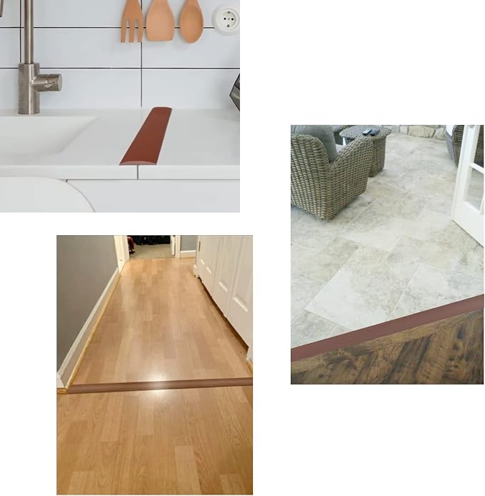Floor Transition Strip & Self Adhesive Floor Vinyl Floor Edge Trim Laminate - Image 4