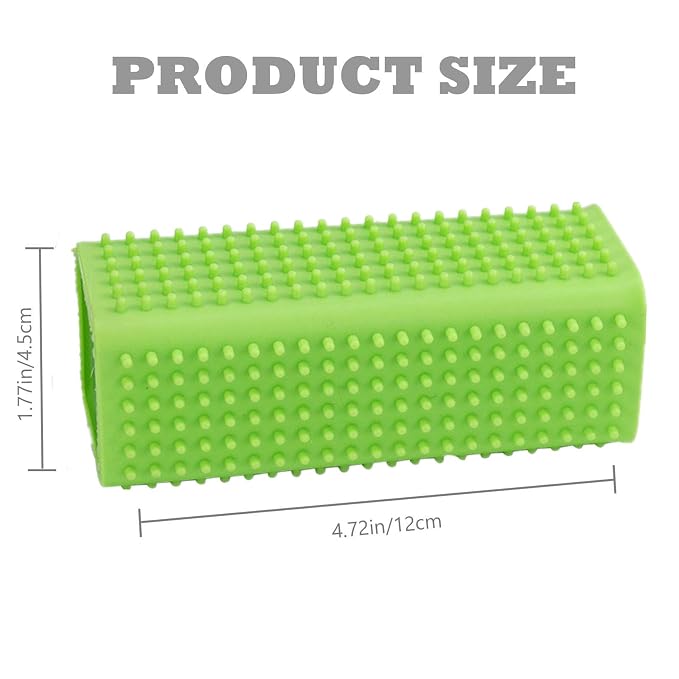 2 Pieces Pet Dog Cat Hair Remover, Block Roller Cleaner, Hollow Silicone - Image 2