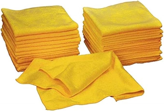 Kirkland Signature Ultra Plush Microfiber Towels 12 Pack by KIRKLAND