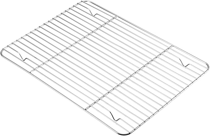 P&P CHEF Cooling Baking Rack Pack of 2, Stainless Steel Cooling Racks - Image 4