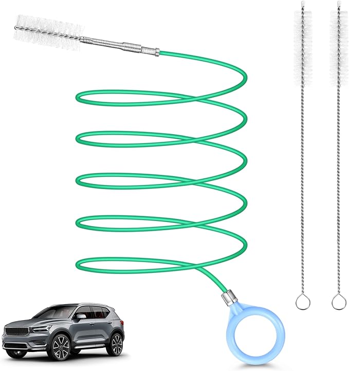 Auto Sunroof Drain Cleaning Tool, 118Inch Long Pipe Cleaner by Draupnir