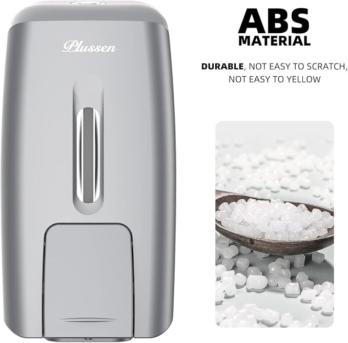 Soap Dispenser Wall Mount Adhesive Commercial Soap Dispenser 800ml No Drill - Image 7